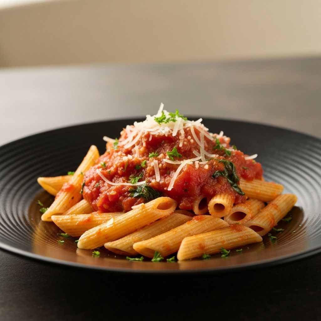 Signature pasta dish