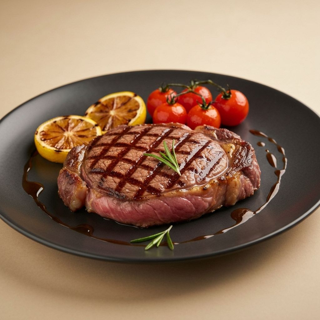 Grilled steak